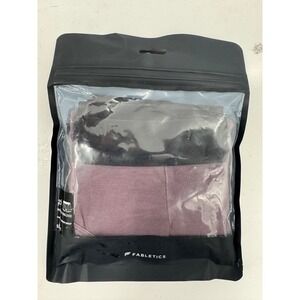 NWT Fabletics Underwear The 24-7 Boxer Brief Men's 2X Washed Oxblood Classic